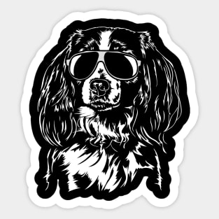 Funny Proud Kooikerhondje sunglasses cool dog Sticker